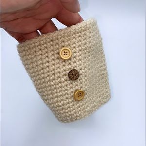 Hand-Knitted cozybeanz Coffee/Tea Cozy Sleeve